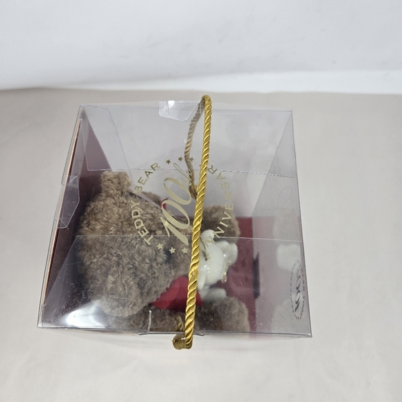 Lenox American Bears 100th Anniversary Plush Brown Bear Porcelain White Bear - Picture 6 of 10